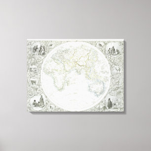 Toile Hémisphère oriental, d'une série d'unité centrale