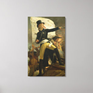 Toile Henri de La Rochejaquelein, chef du