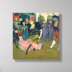 Toile Henri de Toulouse-Lautrec   Carte : Le voyage de M