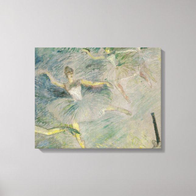 Toile Henri de Toulouse-Lautrec - Danseurs de ballet (Recto)