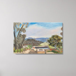 Toile Henri Matisse - LE VIVIER PAYSAGE DE PROVENCE 1923