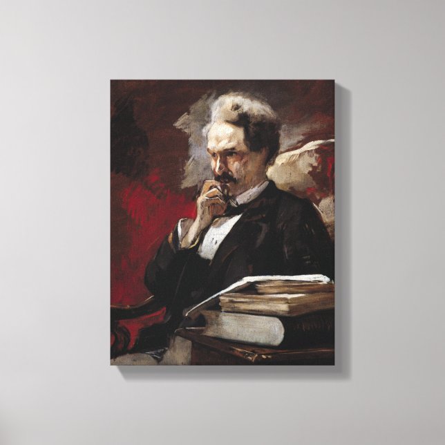 Toile Henri Rochefort (Recto)