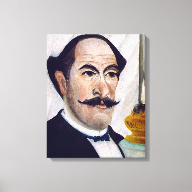 Toile Henri Rousseau - Autoportrait (Recto)