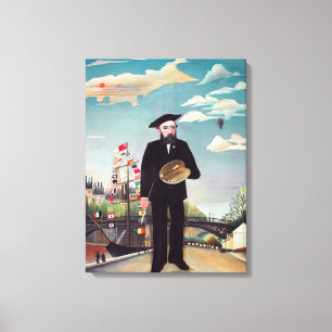 Toile Henri Rousseau - Moi Portrait-Paysage