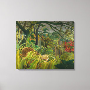 Toile Henri Rousseau - Surpris !