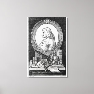 Toile Henry Fielding à l'âge de quarante-huit