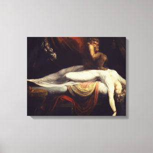 Toile Henry Fuseli - Le cauchemar