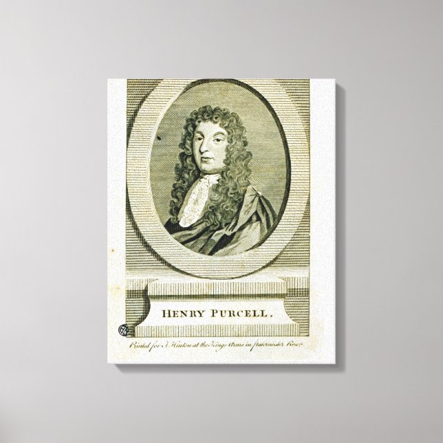 Toile Henry Purcell, (Recto)