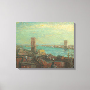 Toile Henry Ward Ranger - Brooklyn Bridge