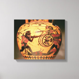 Toile Heracles combattant Geryon