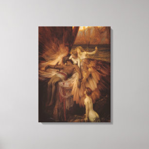 Toile Herbert Draper - La complainte D'Icarus