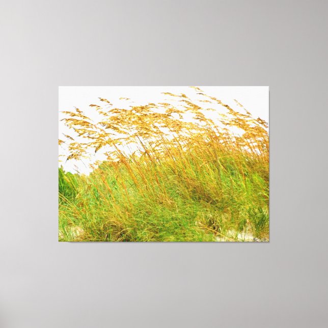 Toile Herbes qui ondulent dans la brise (Recto)