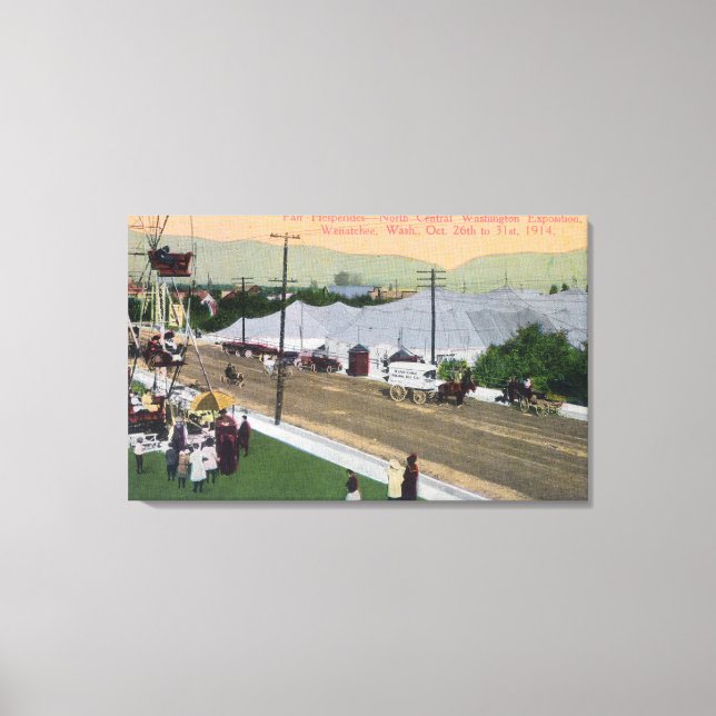 Toile Hesperides FairNorth Central WA Exposition (Recto)