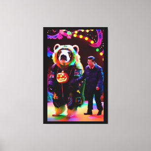 Toile Heure du Parti communiste d'Halloween - Ken Gage A