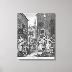 Toile Heures du jour, midi, 1738