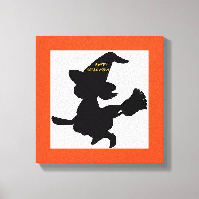 TOILE "HEUREUX HALLOWEEN" PETIT TÉMOIN (Recto)