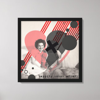 Toile heureux jamais après