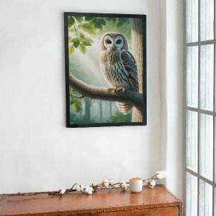 Toile Hibou des bois