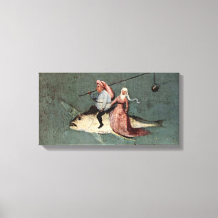 Toile Hieronymus Bosch - tentation de St Anthony