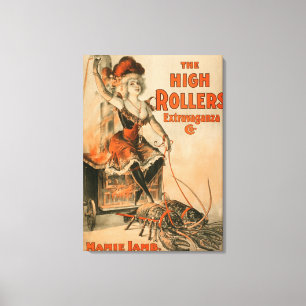 Toile High Rollers Extravaganza "Mamie Lamb" Jouer