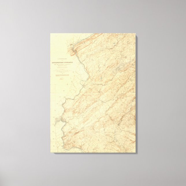 Toile Highlands du New Jersey (Recto)