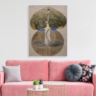 Toile Hilma Af Klint, Arbre De Connaissances No2 Art Abs