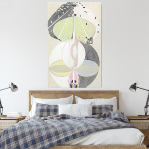 Toile Hilma af Klint - Arbre de la connaissance
