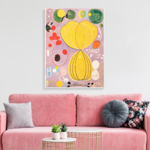 Toile Hilma Af Klint, La Dix Plus Grande No7, Art Abstra