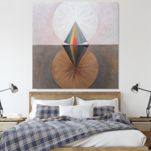 Toile Hilma af Klint - Le Cygne, n° 10, Groupe IX-SUW