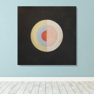 Toile Hilma Af Klint, Le Cygne n°16, Art abstrait