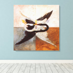 Toile Hilma Af Klint, Le Cygne n°24, Art abstrait