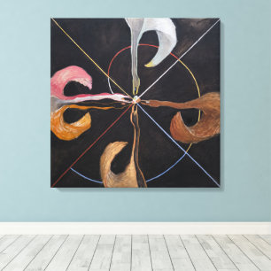 Toile Hilma Af Klint, Le Cygne n°7, Art abstrait