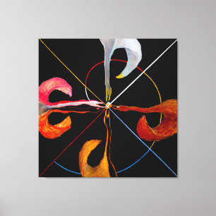 Toile Hilma af Klint - Le Swan No 7