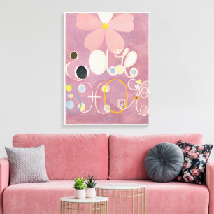 Toile Hilma Af Klint, Les Dix Plus Grands N°5, Art Abstr
