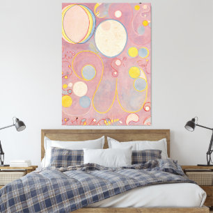 Toile Hilma af Klint - Les Dix Plus Grands, n° 8, Âge ad