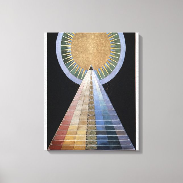 Toile Hilma af Klint - PEINTURE ALTAR 1915 (Recto)