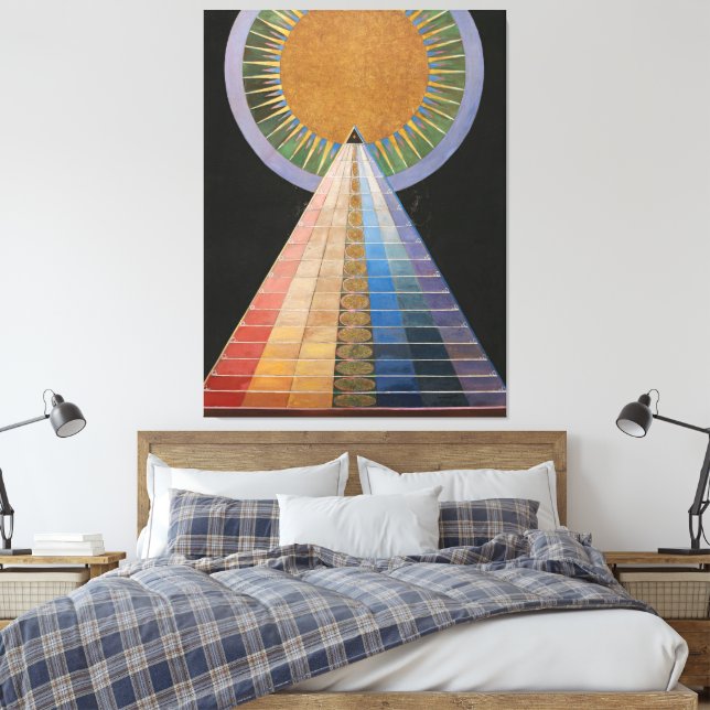 Toile Hilma af Klint - Retable n° 1 Groupe X  (Insitu(Chambre))