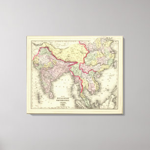 Toile Hindoostan, Inde, Chine, Tibet