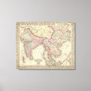 Toile Hindoostan, Inde plus lointaine, Chine, Thibet 2