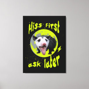 Toile Hisser d'abord, demander plus tard Humour drôle de