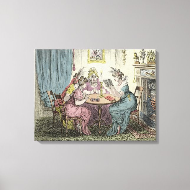 Toile Histoires de Wonder -dédié à M.G. Lewis Esq' (Recto)