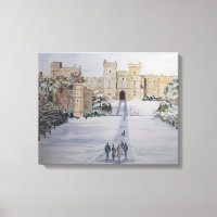 Hiver au château de Windsor