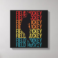 Hockey sur gazon Vintage rétrograde Hockey sur gaz