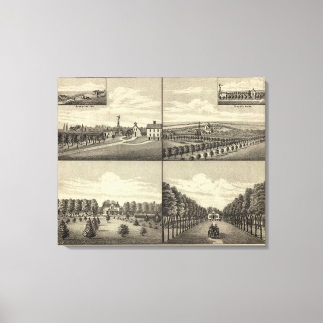 Toile Hodges Home, Nebraska (Recto)