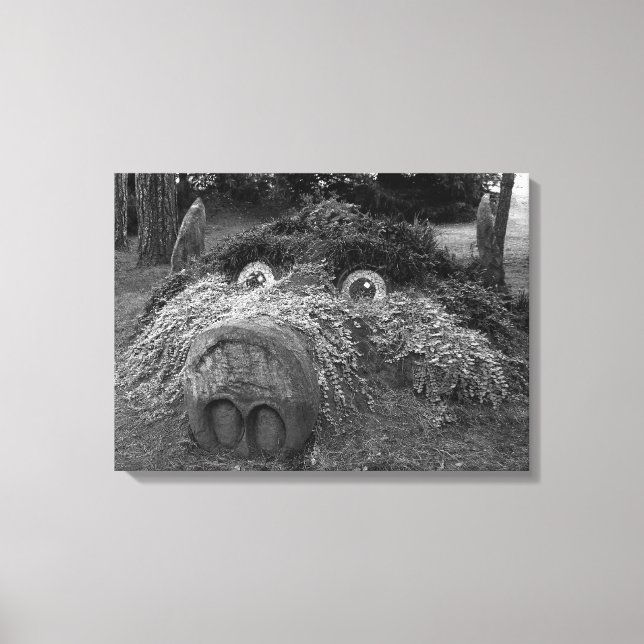 Toile Hogs Head, Bute Park, Cardiff (Recto)