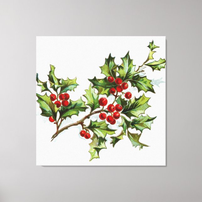 Toile HollyBerries 001 (Recto)