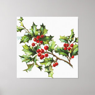 Toile HollyBerries 002