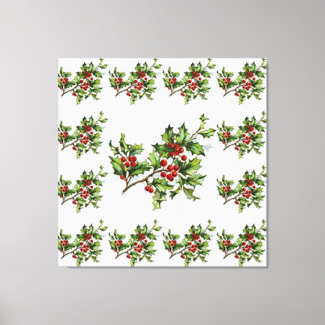 Toile HollyBerries 014 (Recto)