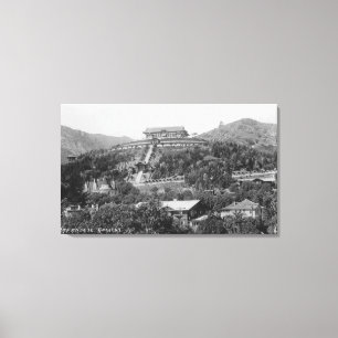 Toile Hollywood, photographie japonaise de vue de