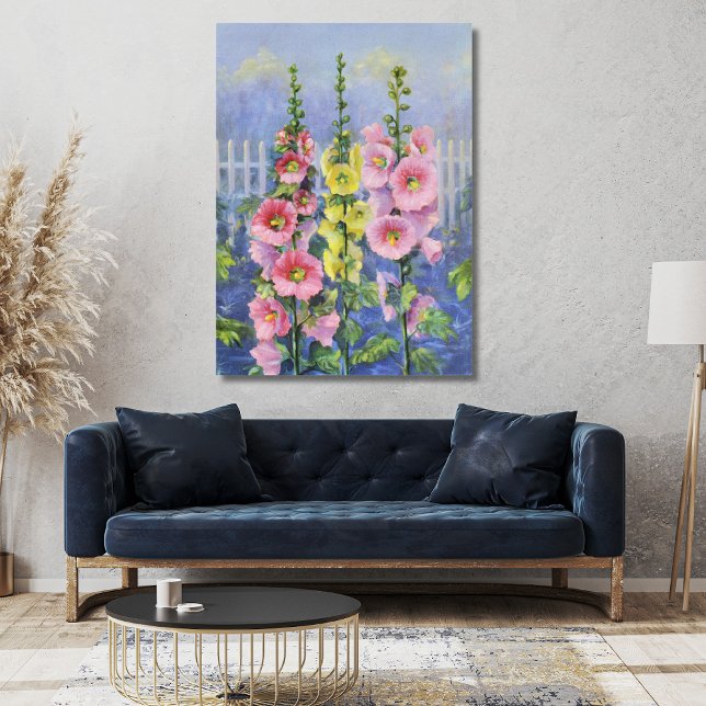 Toile Hollywood rose et jaune par Cargill, 1937 (Créateur téléchargé)